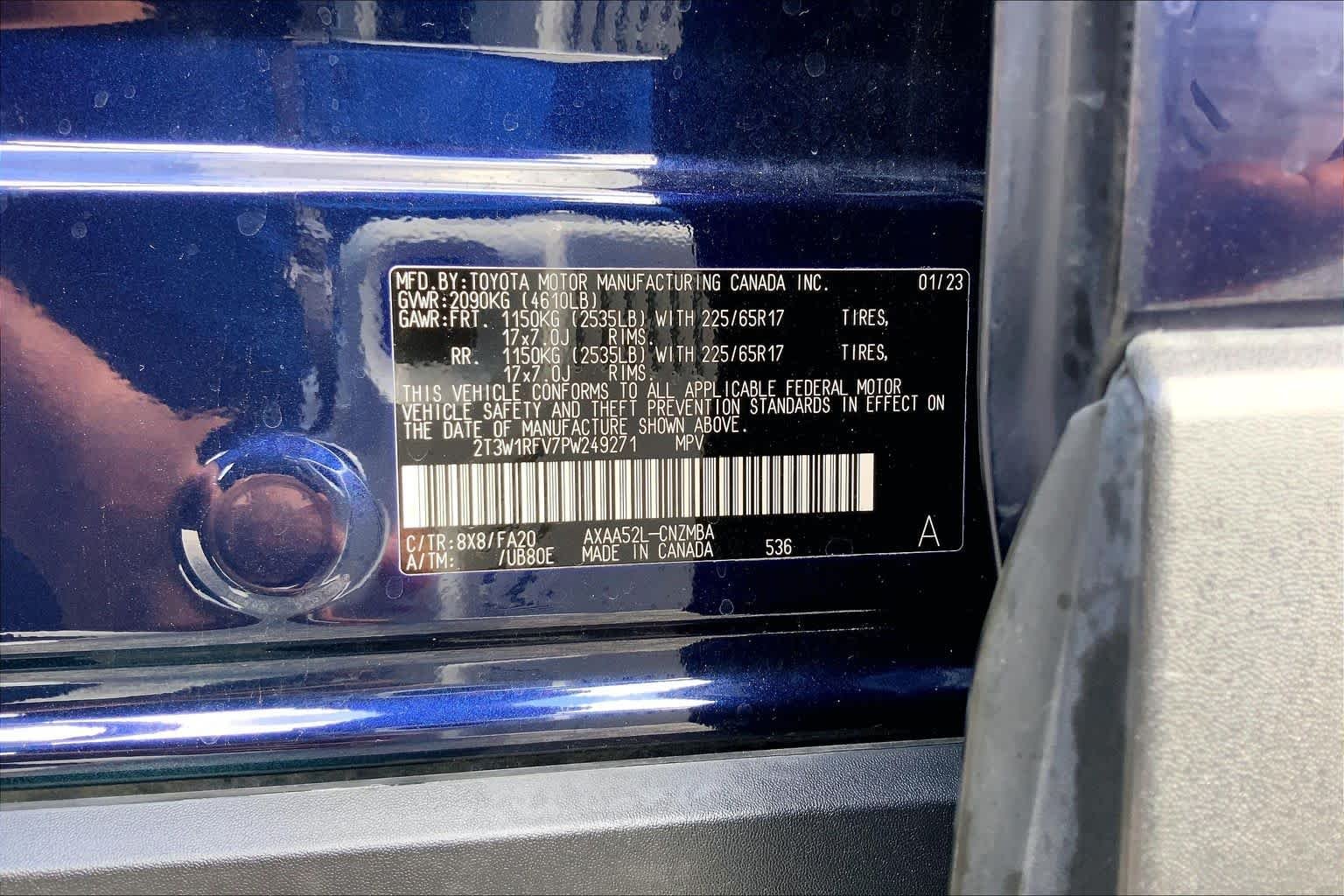 Used 2023 Blueprint Toyota XLE image 36