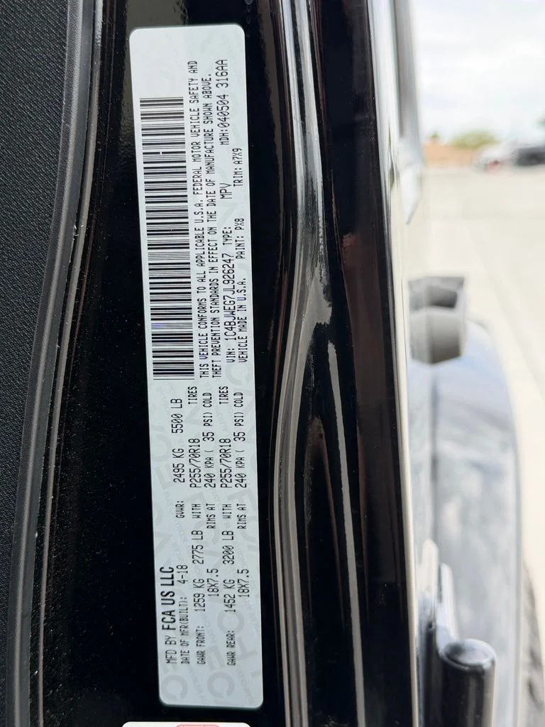 Used 2018 Black Jeep Unlimited Sahara image 24