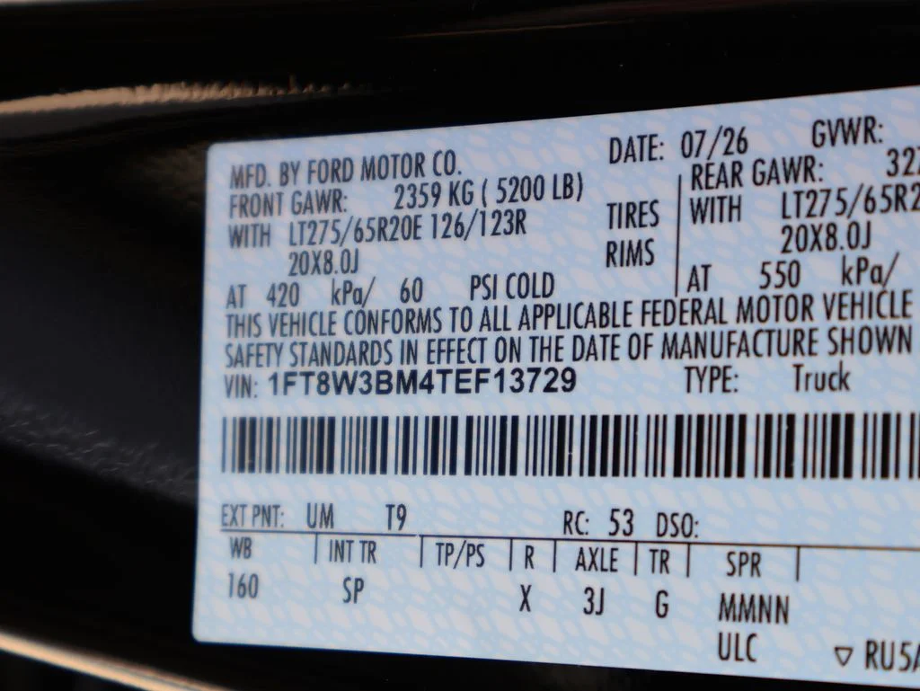 New 2026 Agate Black Metallic Ford F-350® King Ranch® image 41