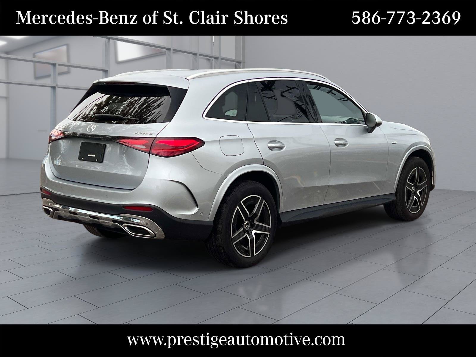 Certified Used 2025 Silver Mercedes-Benz GLC 350e image 6