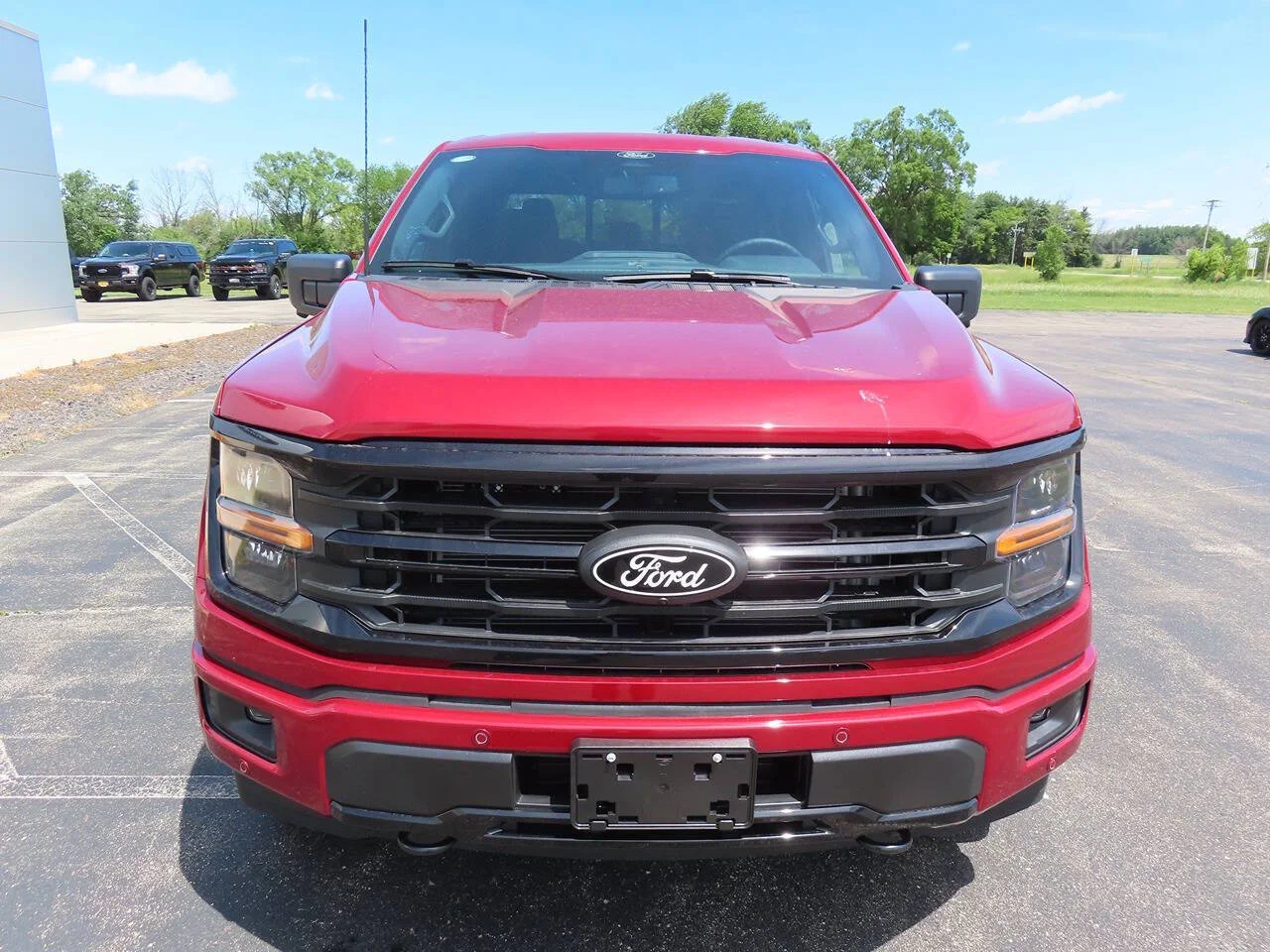 New 2026 Ruby Red Metallic Tinted Clearcoat Ford XLT 4x4 4dr SuperCrew 5.5 ft. SB image 2