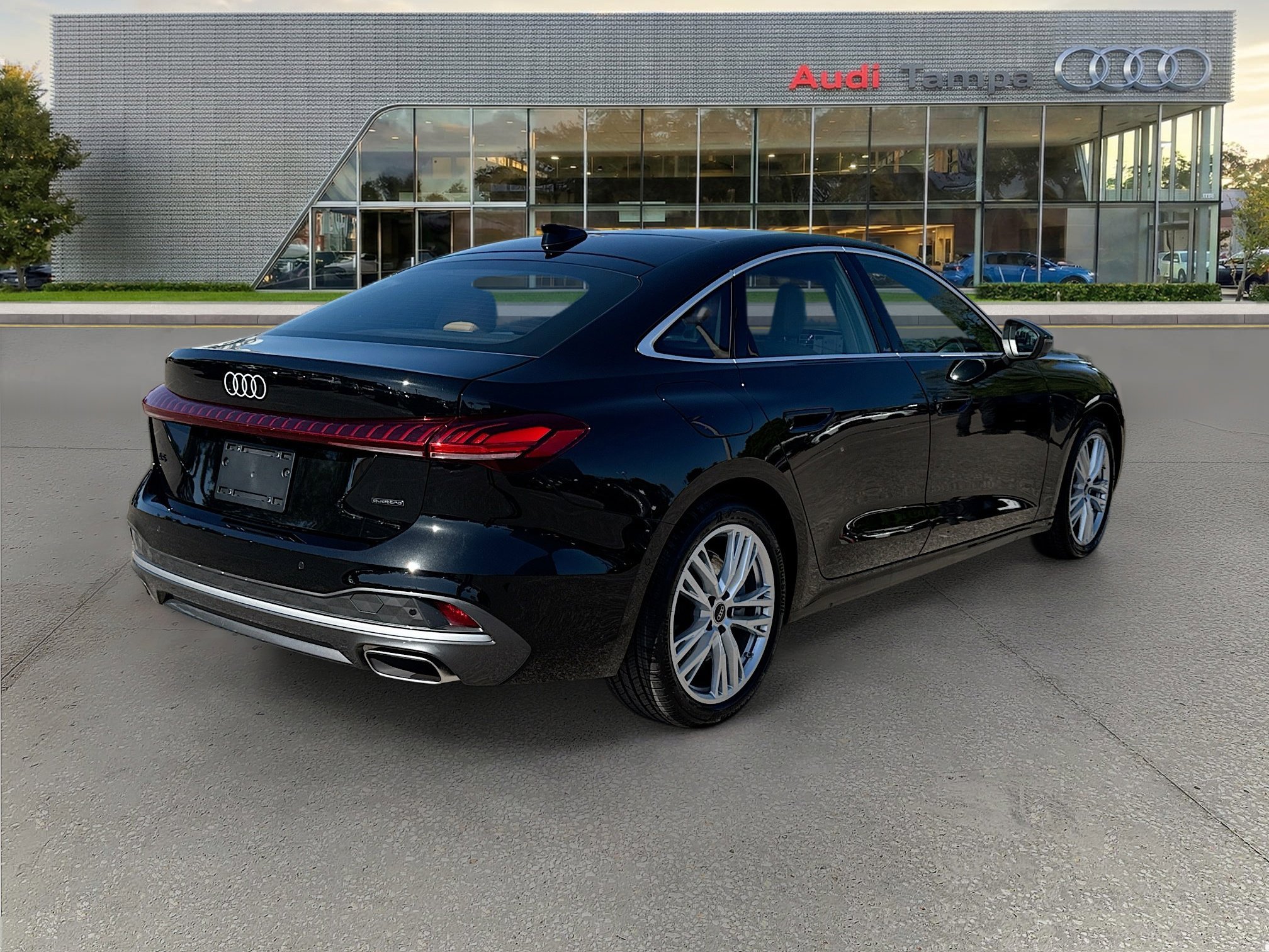 New 2026 Mythos Black Metallic Audi Premium image 3