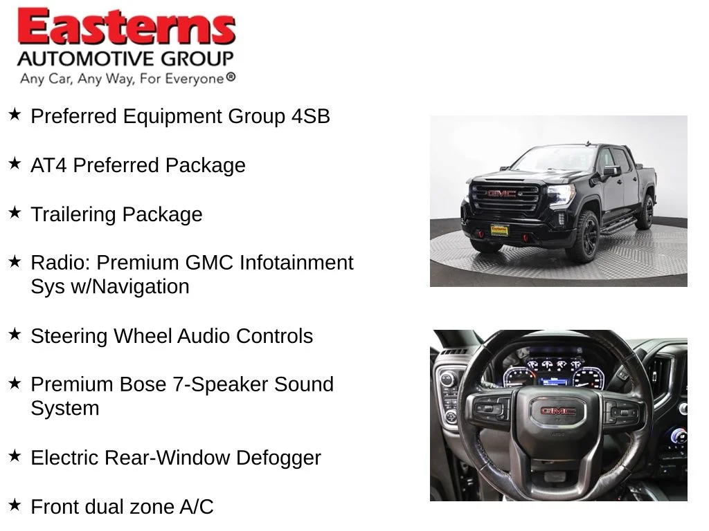 Used 2021 Black GMC AT4 image 11