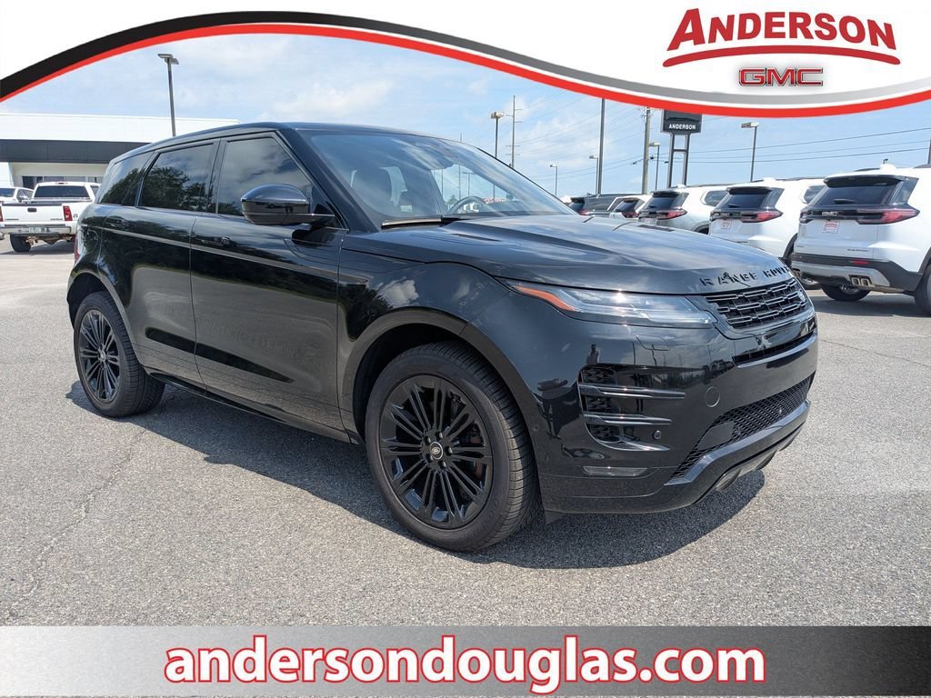 Used 2025 Black Land Rover Dynamic SE image 1