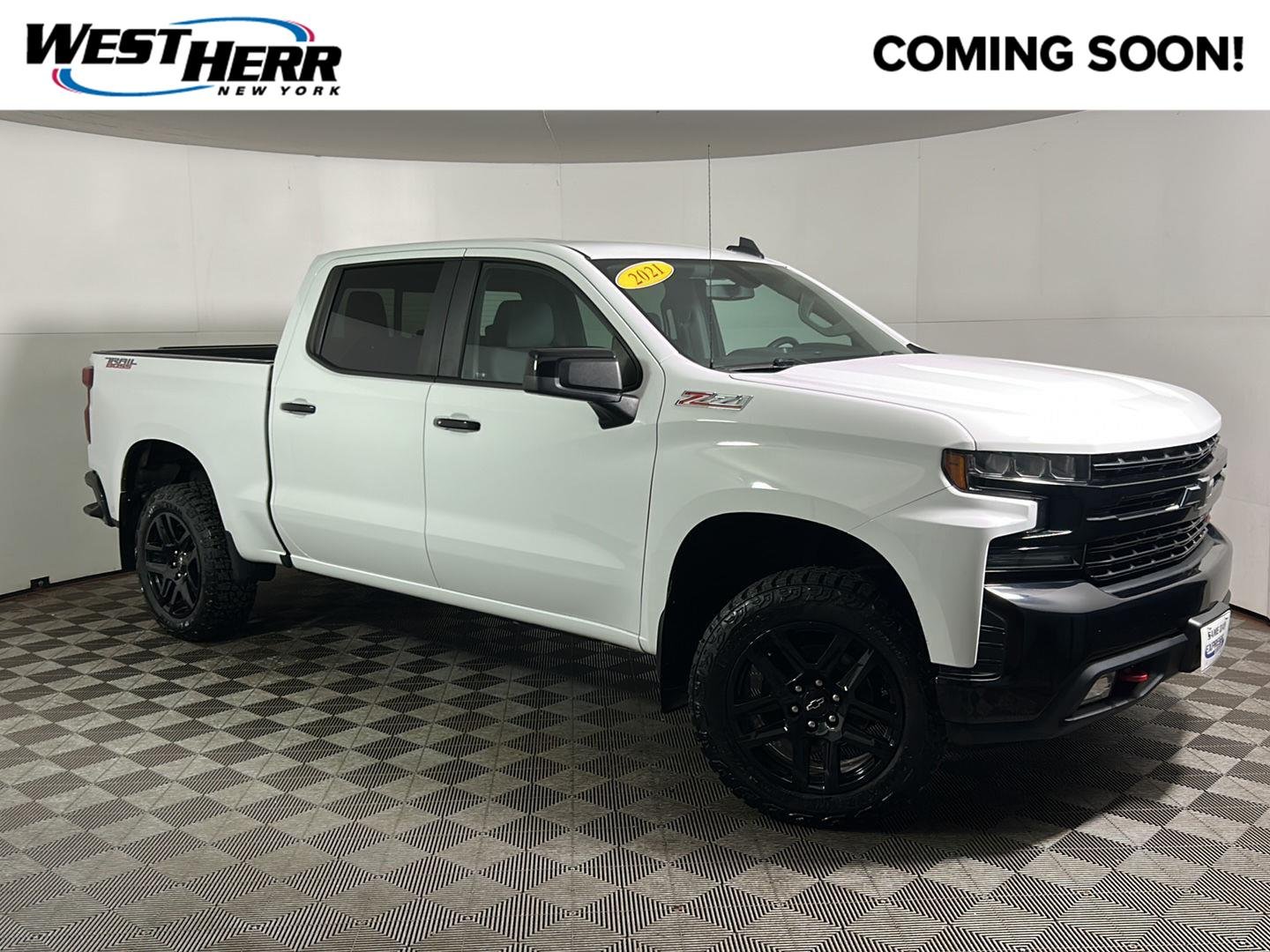 Used 2021 Summit White Chevrolet LT Trail Boss image 1