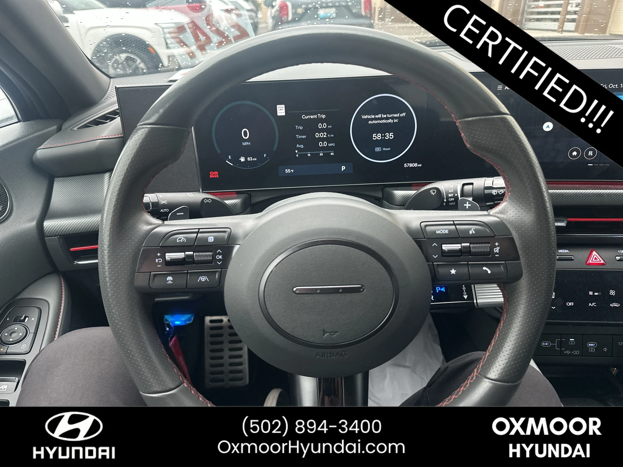 Certified Used 2024 Onyx Black Hyundai N Line image 6