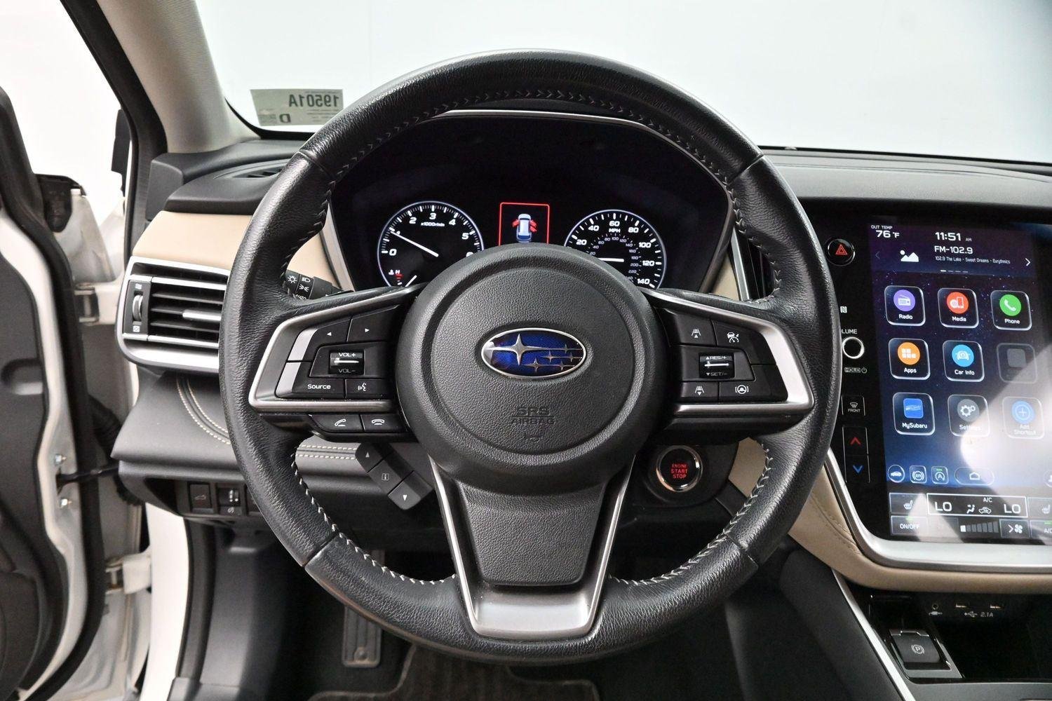 Used 2022 Crystal White Pearl Subaru Limited image 15