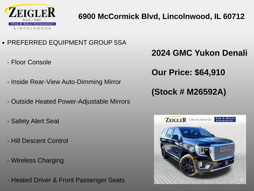 Used 2024 Onyx Black GMC Denali image 12