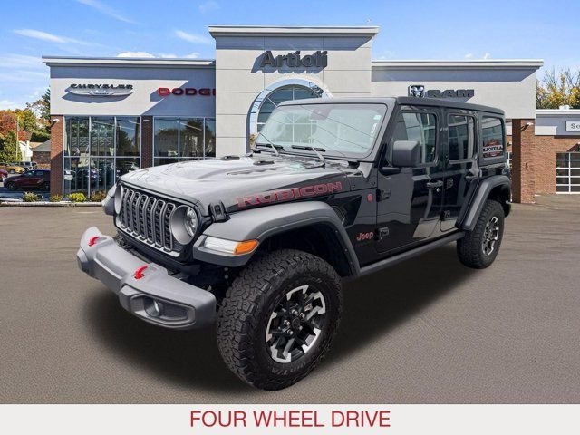 Certified Used 2025 Black Jeep Rubicon image 4