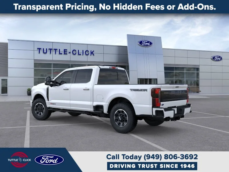 New 2026 Star White Metallic Tri-Coat Ford Platinum image 4