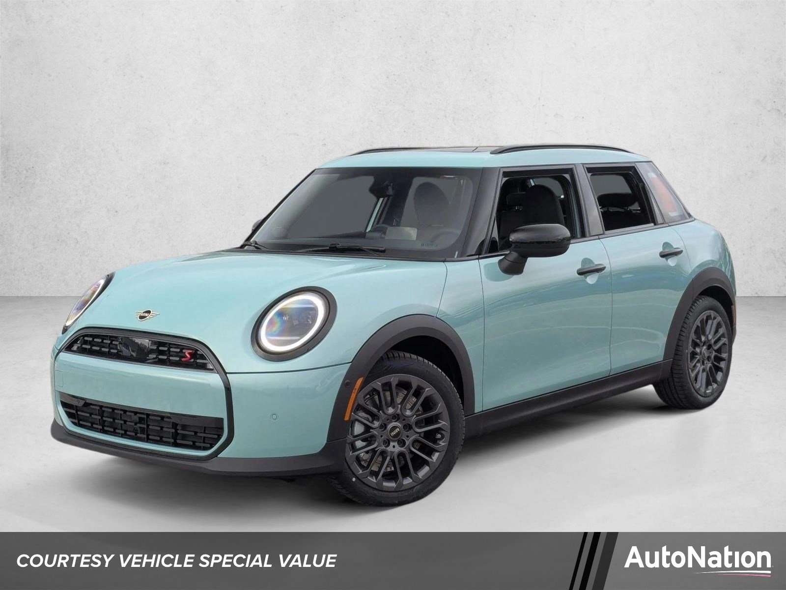 Used 2026 Ocean Wave Green Metallic MINI Cooper S image 1