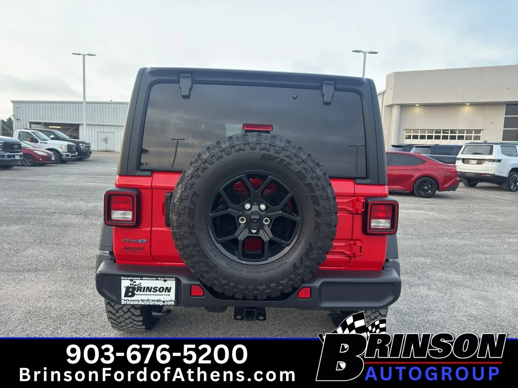 Certified Used 2025 Firecracker Red Clearcoat Jeep Willys image 6