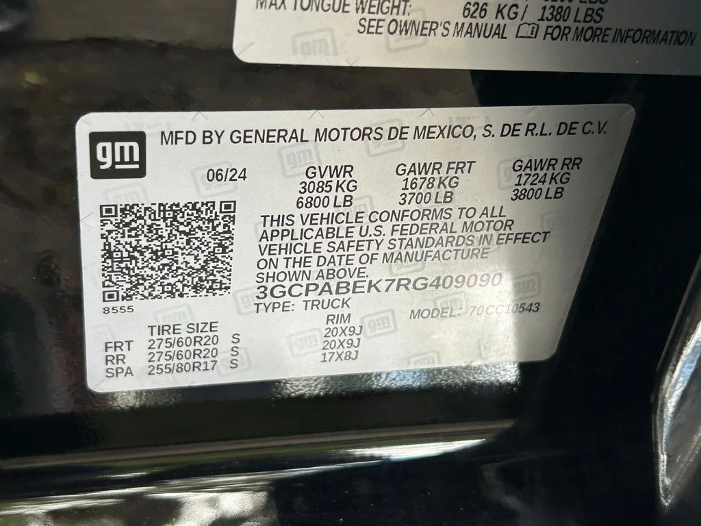 Certified Used 2024 Black Chevrolet Custom image 45