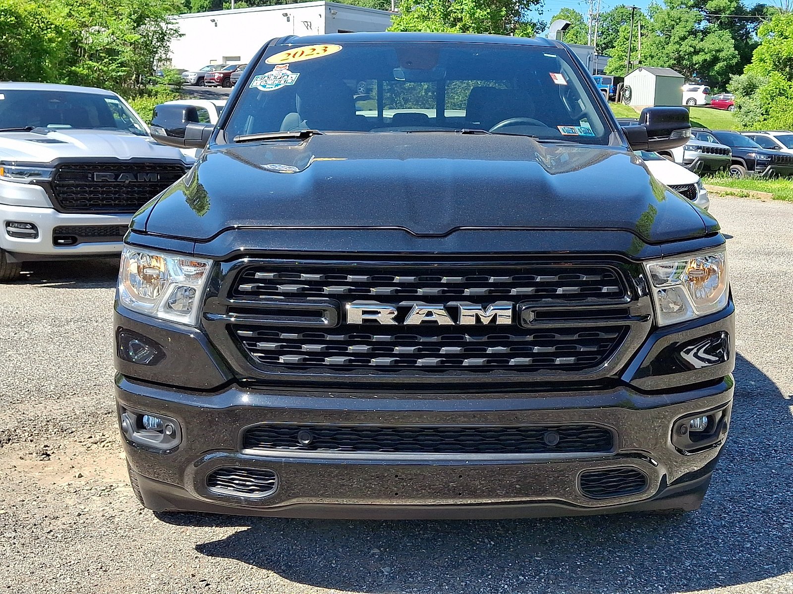 Certified Used 2023 Diamond Black Crystal Pearlcoat Ram Big Horn image 2