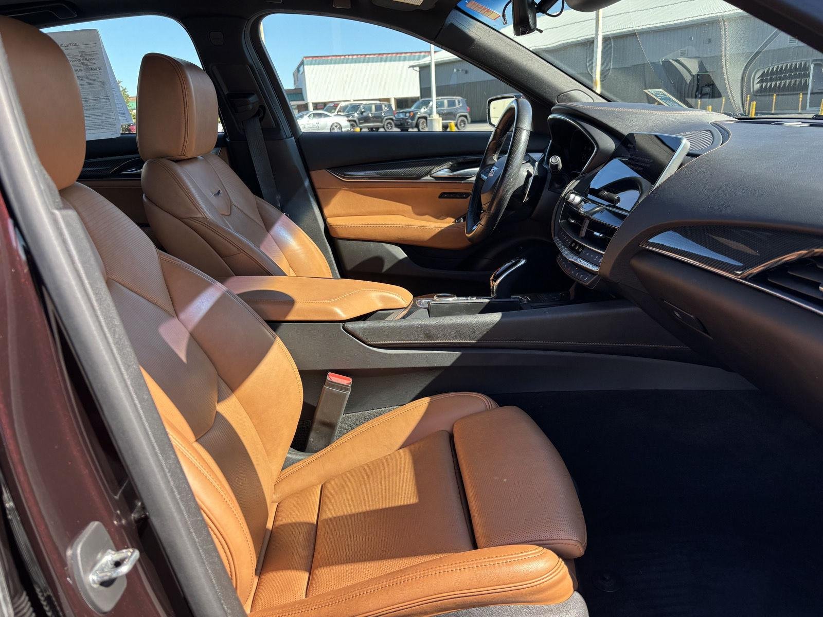 Used 2021 Garnet Metallic Cadillac Premium Luxury image 42