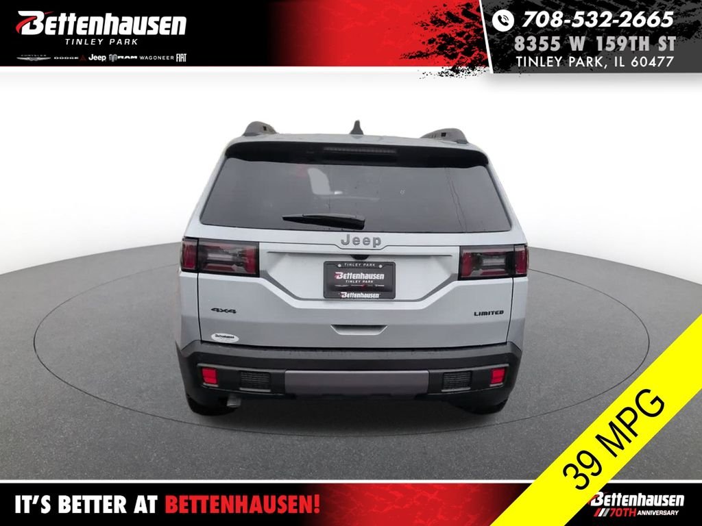 New 2026 Silver Zynith Clear-Coat Exterior Paint Jeep Limited image 6