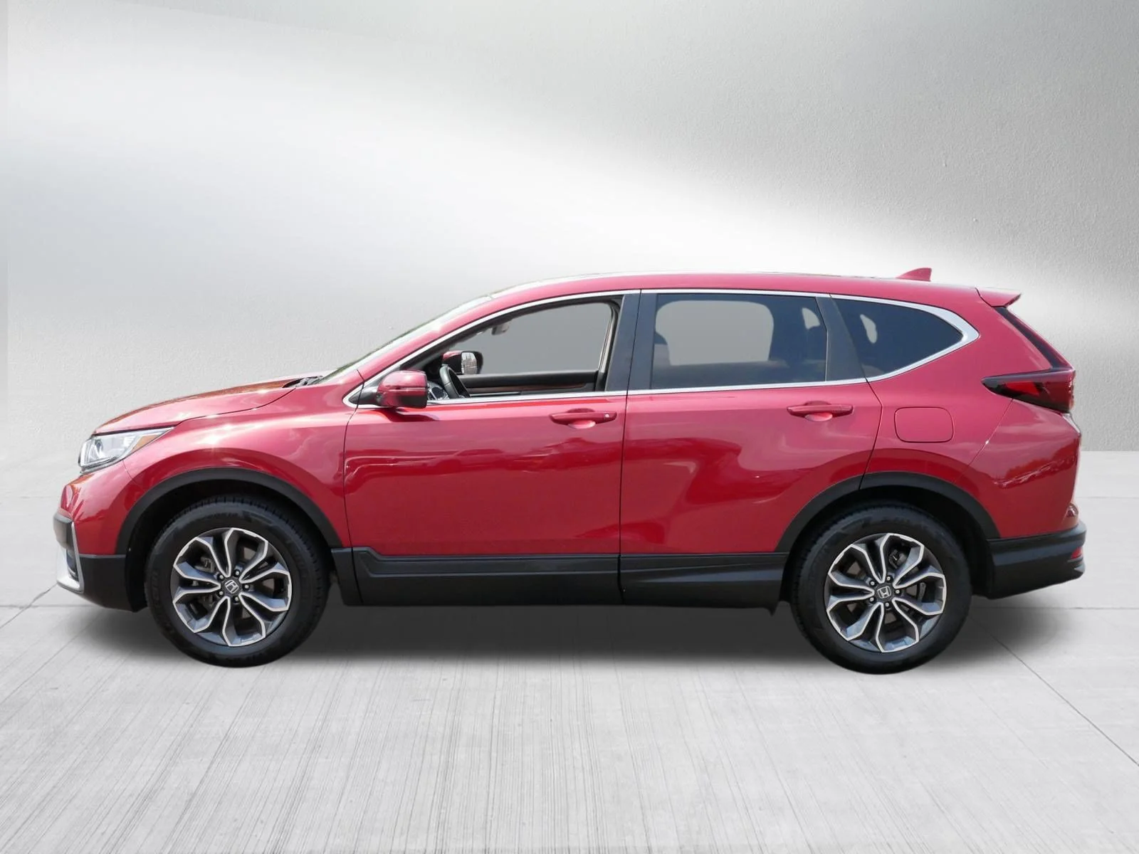 Used 2021 Radiant Red Metallic Honda EX image 4