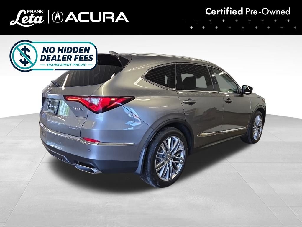 Certified Used 2023 Liquid Carbon Metallic Acura  image 5