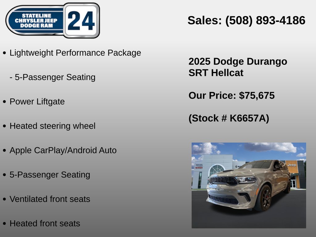 Used 2025 Gray Dodge SRT Hellcat image 11