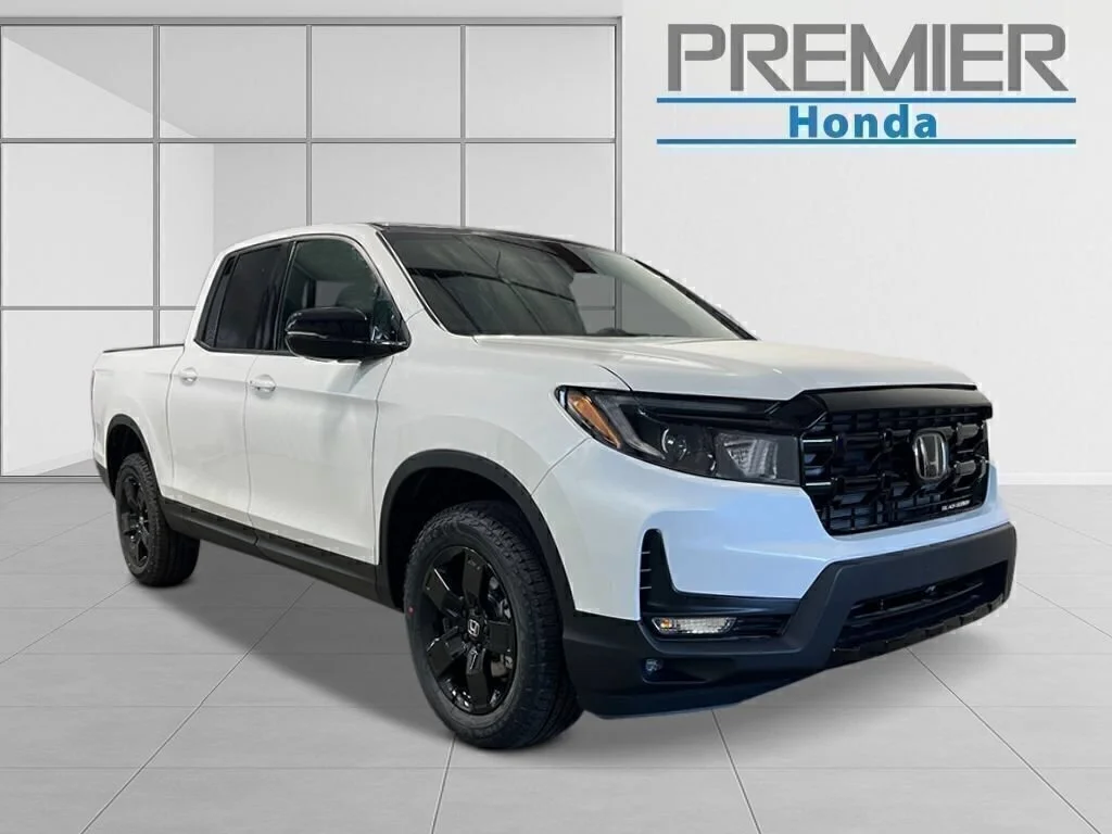 New 2026 Platinum White Pearl Honda Black Edition Two-Tone image 8