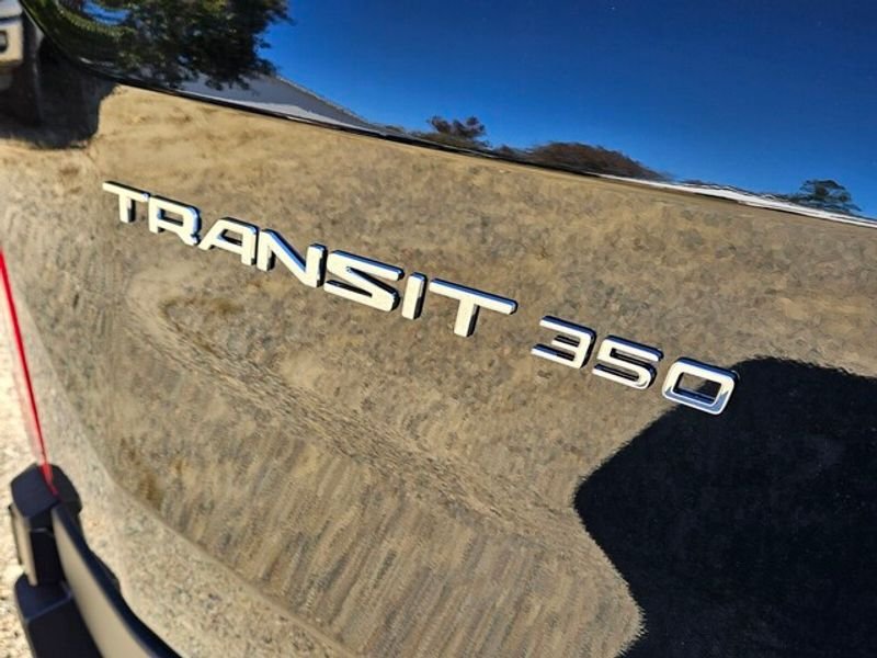 New 2025 Agate Black Metallic Ford Passenger Van XL image 7