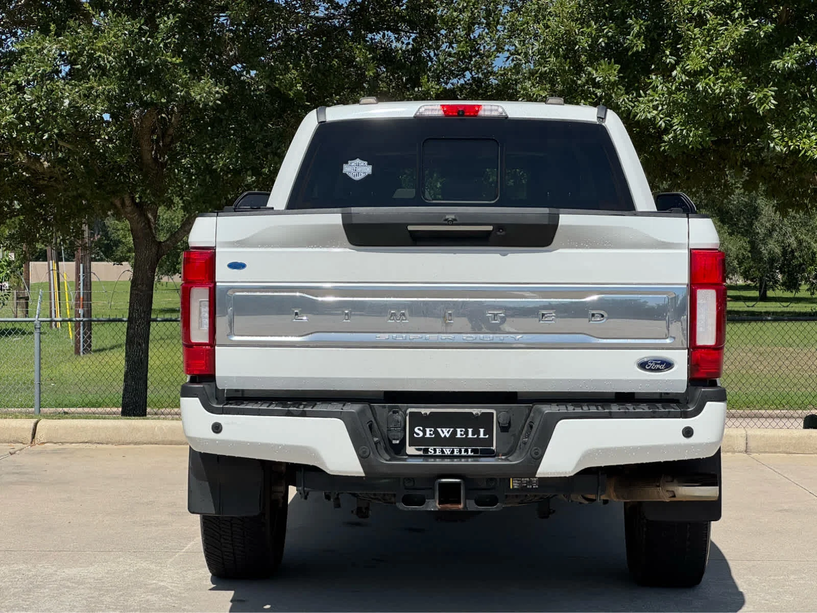 Used 2021 Star White Metallic Tri-Coat Ford Limited image 7