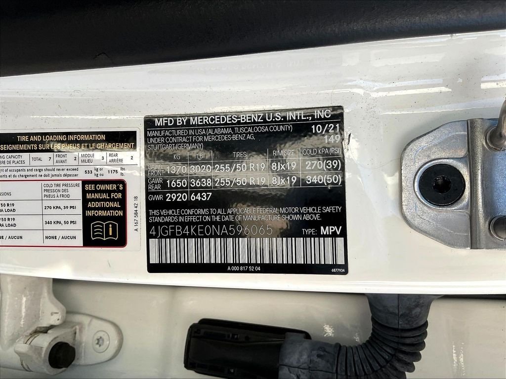 Used 2022 Polar White Mercedes-Benz GLE 350 image 20