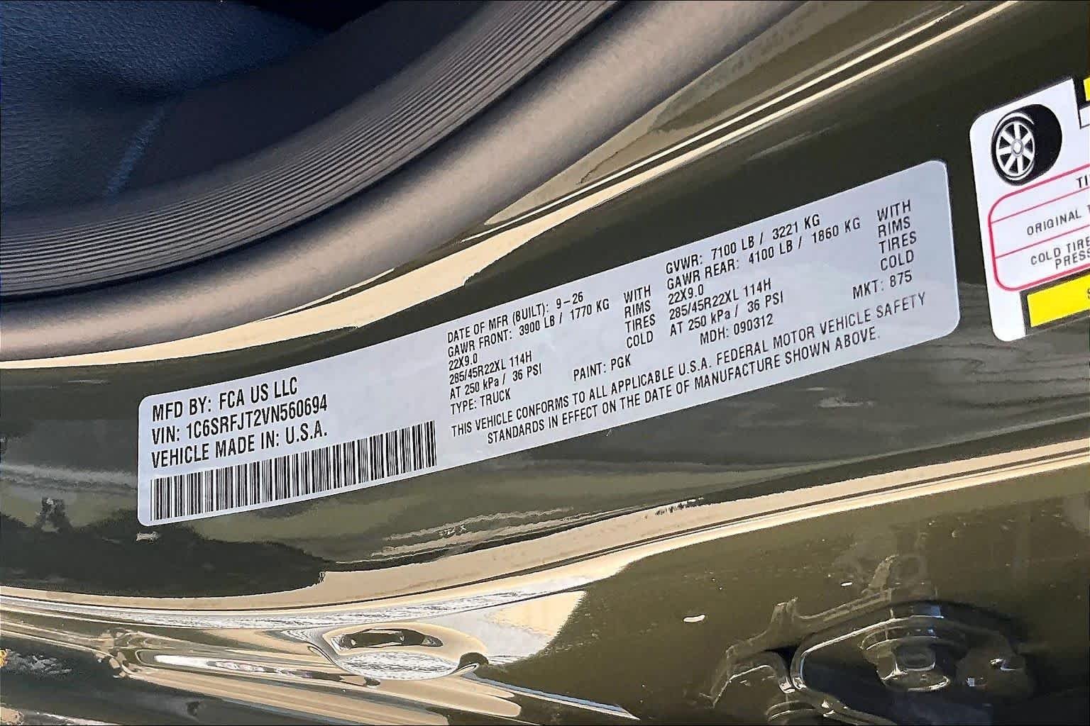 New 2027 Tank Exterior Paint RAM Laramie image 20