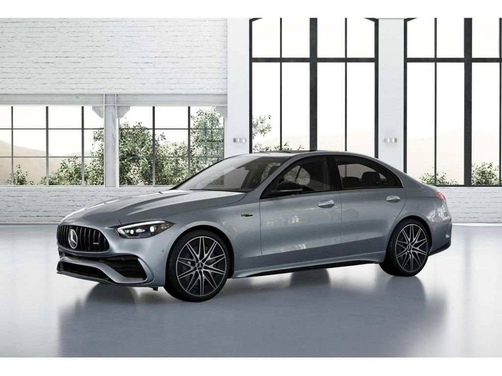 New 2026 Cirrus Silver Metallic Mercedes-Benz AMG® C 43 4MATIC® Sedan image 80