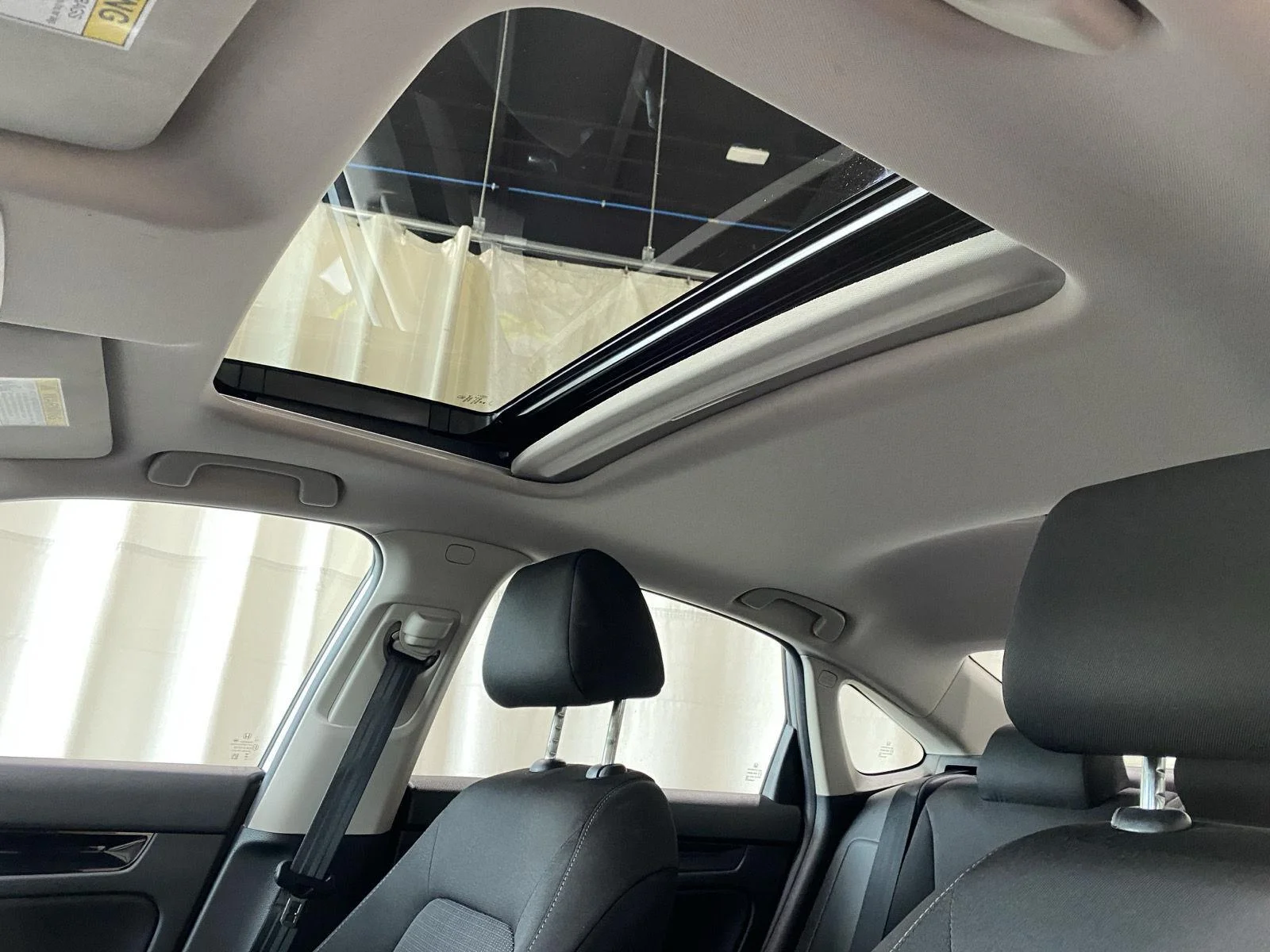 Used 2024 Lunar Silver Metallic Honda EX image 2
