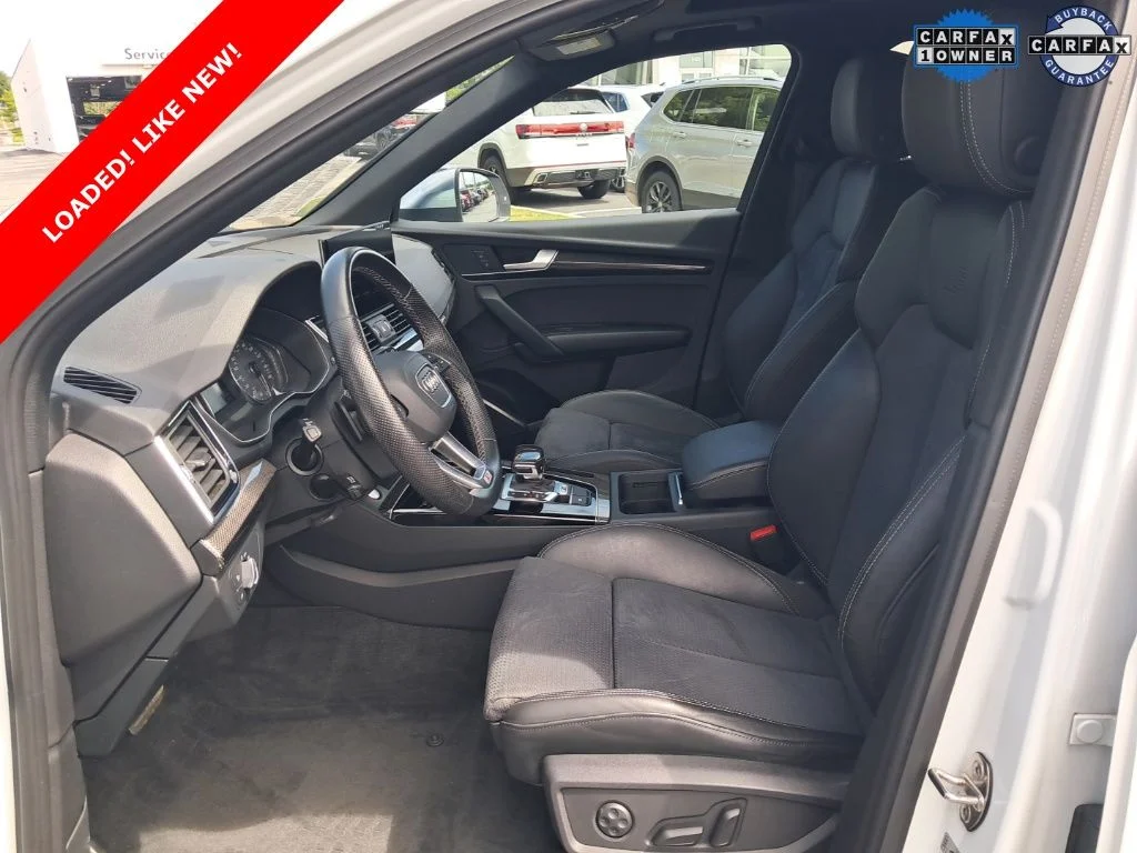 Used 2022 Glacier White Metallic Audi Premium image 6