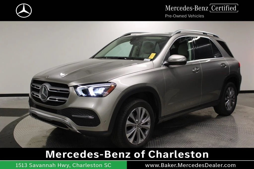 Certified Used 2023 Cirrus Silver Metallic Mercedes-Benz GLE 350 image 1