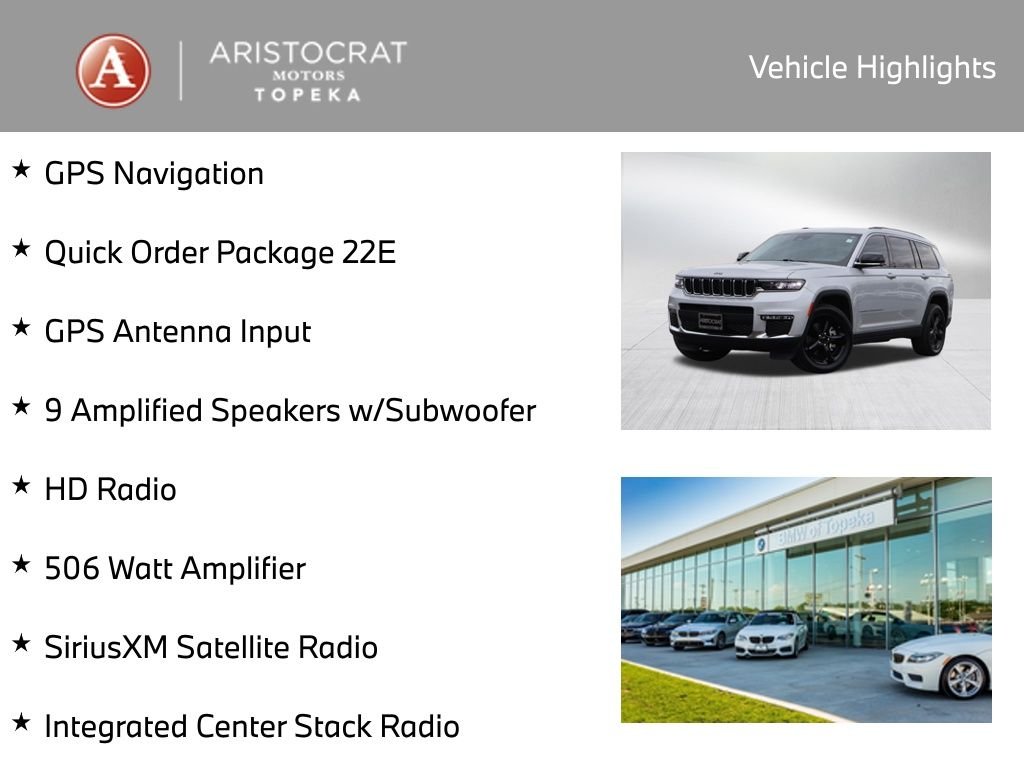 Used 2021 Jeep Grand Cherokee L Limited with VIN 1C4RJKBG0M8159439 for sale in Kansas City