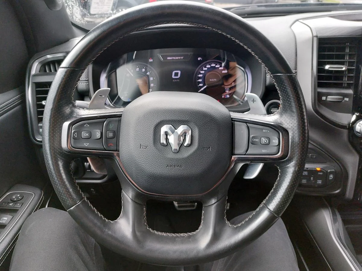 Used 2023 White RAM Sport 4x4 Crew Cab 5