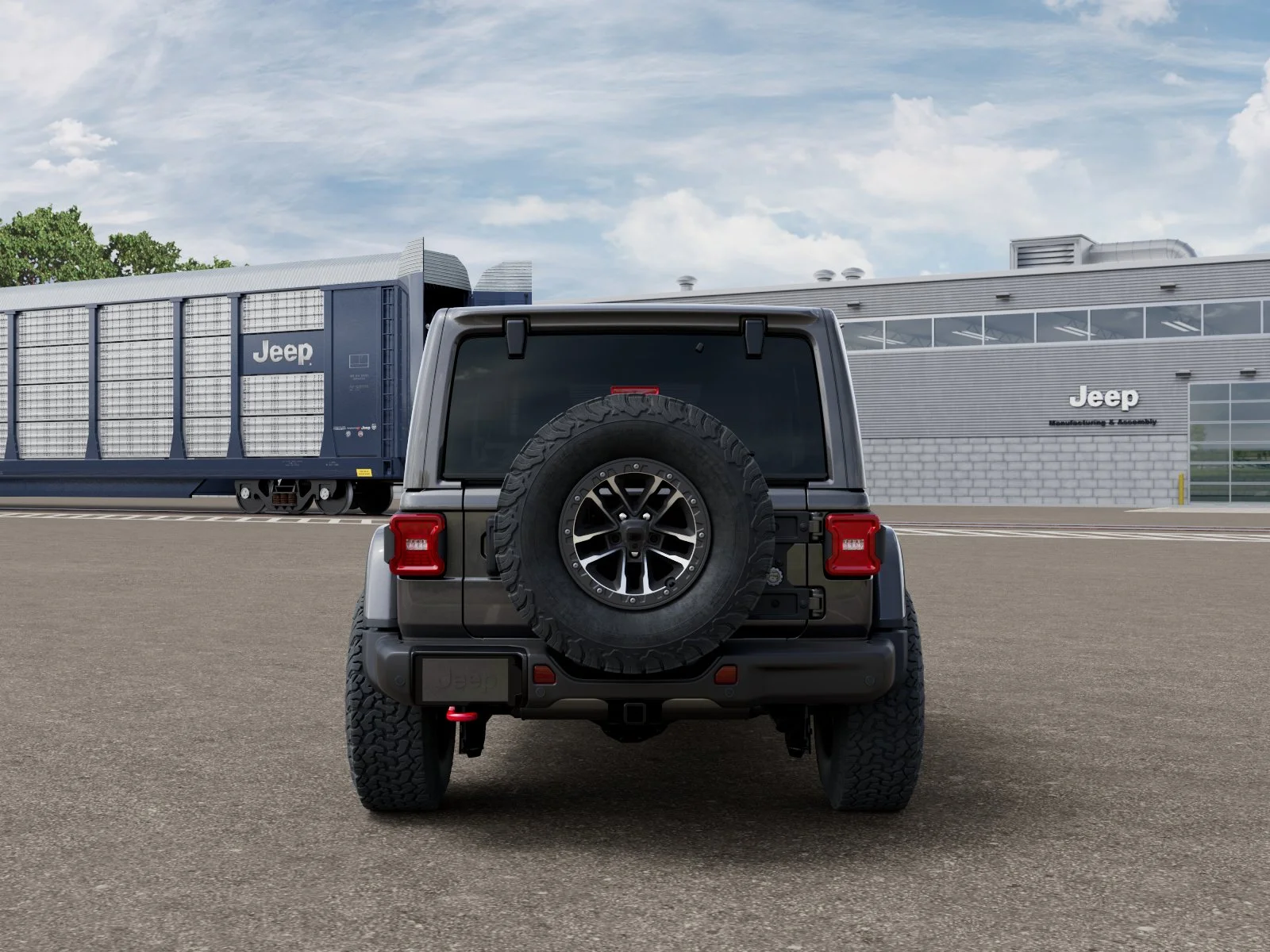New 2026 Granite Crystal Metallic Clear-Coat Exterior Paint Jeep  image 7