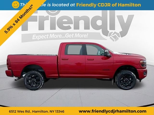 New 2026 Molten Red Pearl-Coat Exterior Paint RAM Laramie image 6