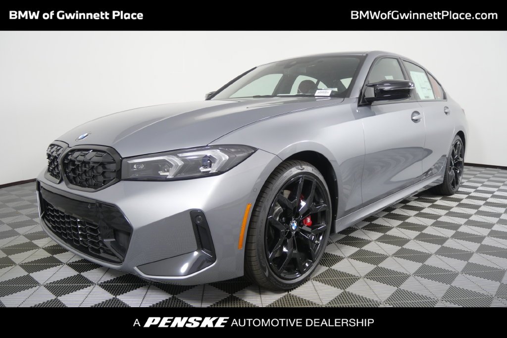New 2026 Gray Metallic BMW M340i image 1