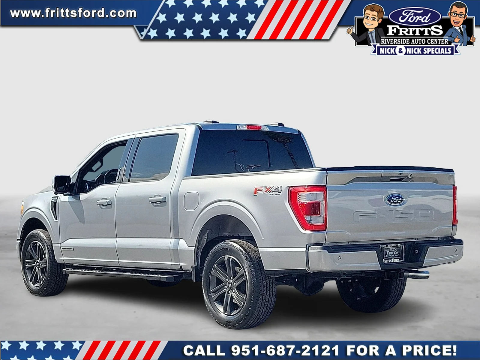 Certified Used 2023 Silver Metallic Ford LARIAT image 3