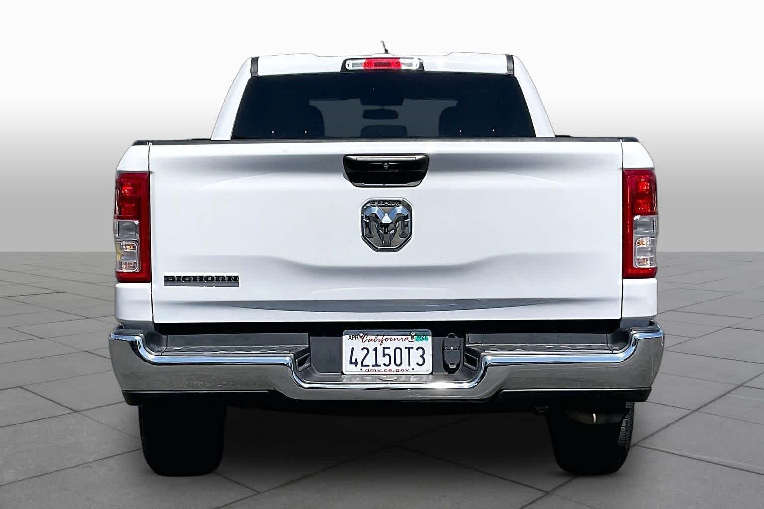 Used 2023 Bright White Clearcoat Ram Big Horn image 4
