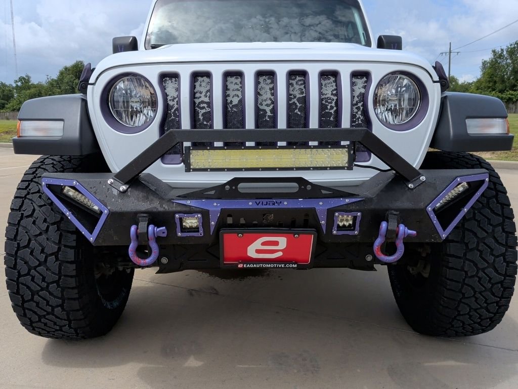 Used 2020 White Jeep Unlimited Sport S image 44