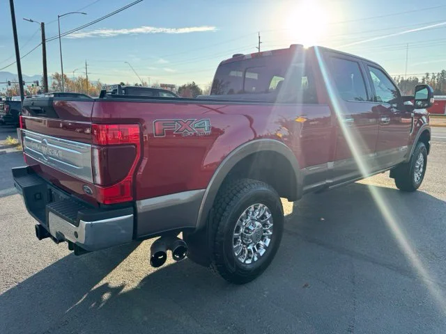 Certified Used 2020 Rapid Red Metallic Tinted Clearcoat Ford King Ranch image 3