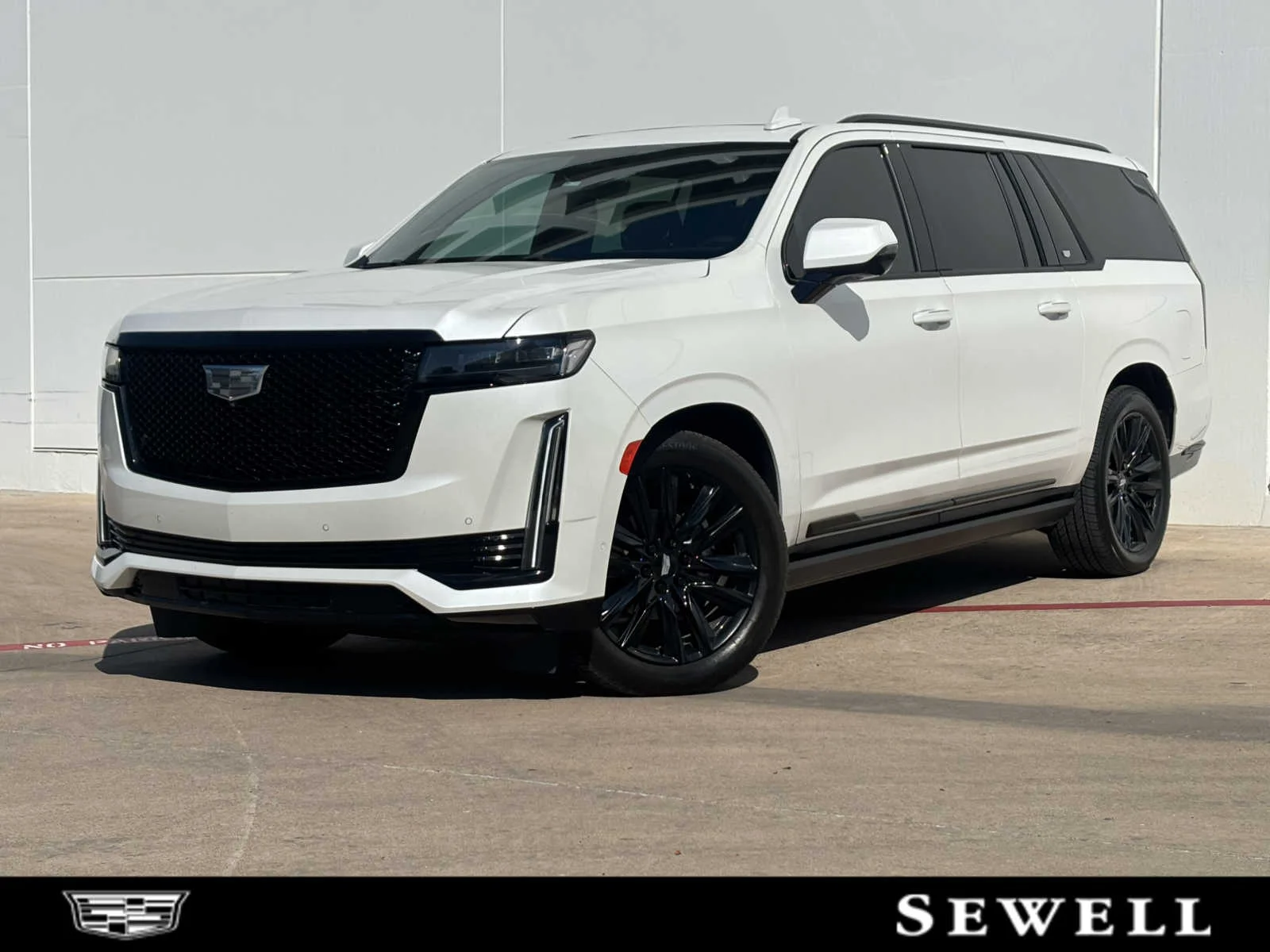 Used 2023 CRYSTAL WHITE TRICOAT Cadillac 4WD Sport image 1