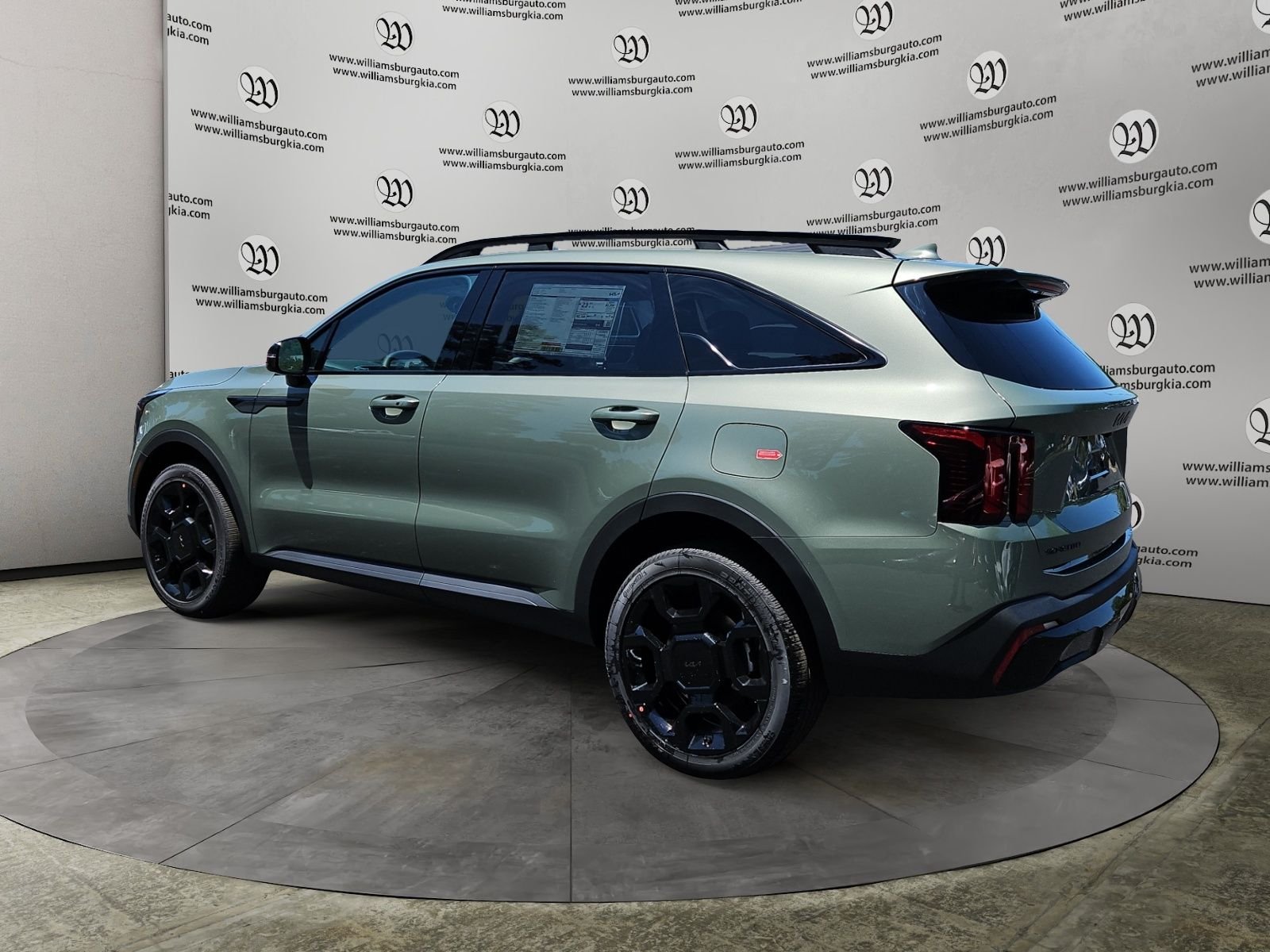 New 2026 Jungle Green Kia X-Line EX AWD image 3