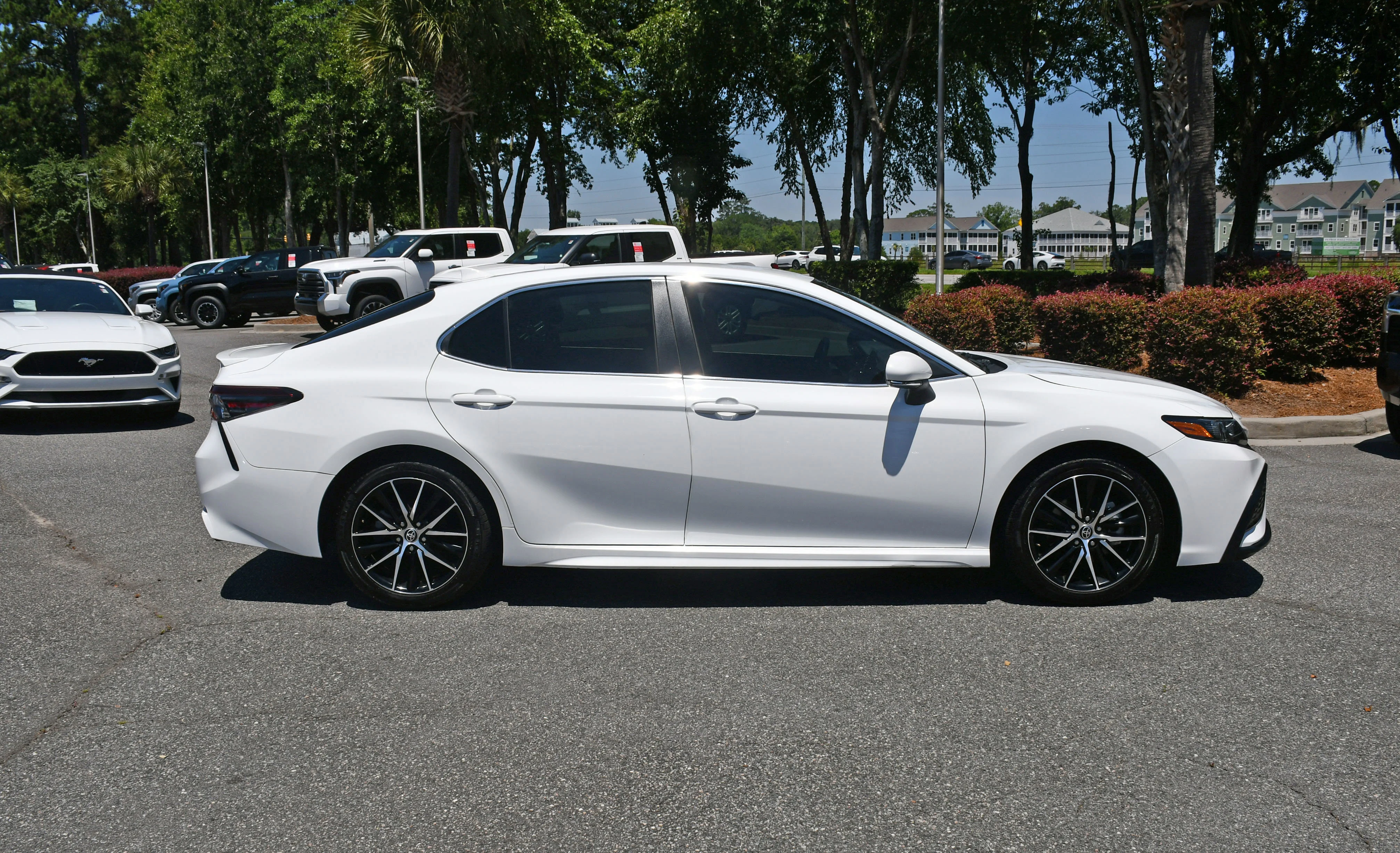 Used 2023 White Toyota SE image 5