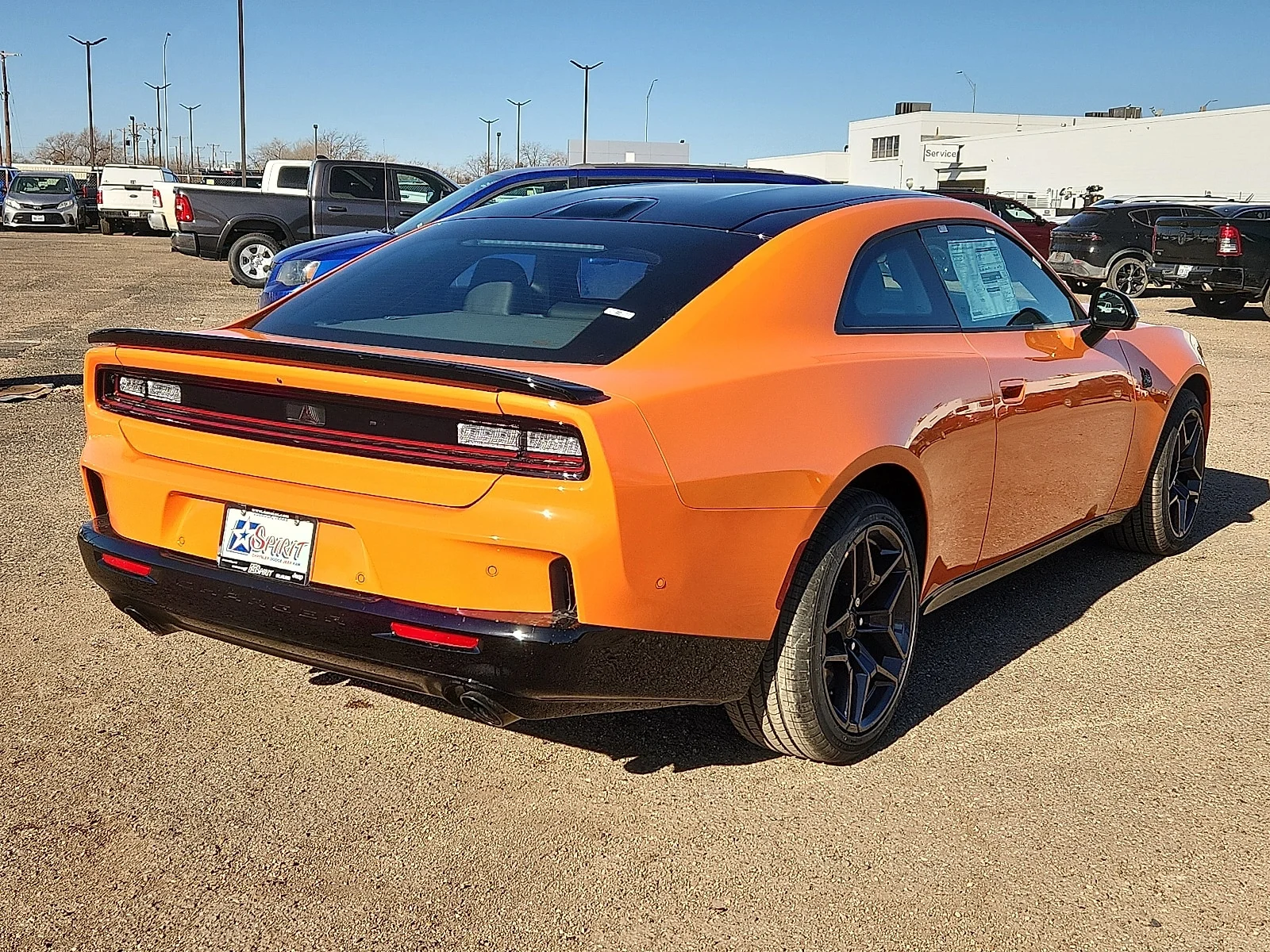 New 2026 Orange Dodge SCAT PACK 2-DOOR AWD image 4