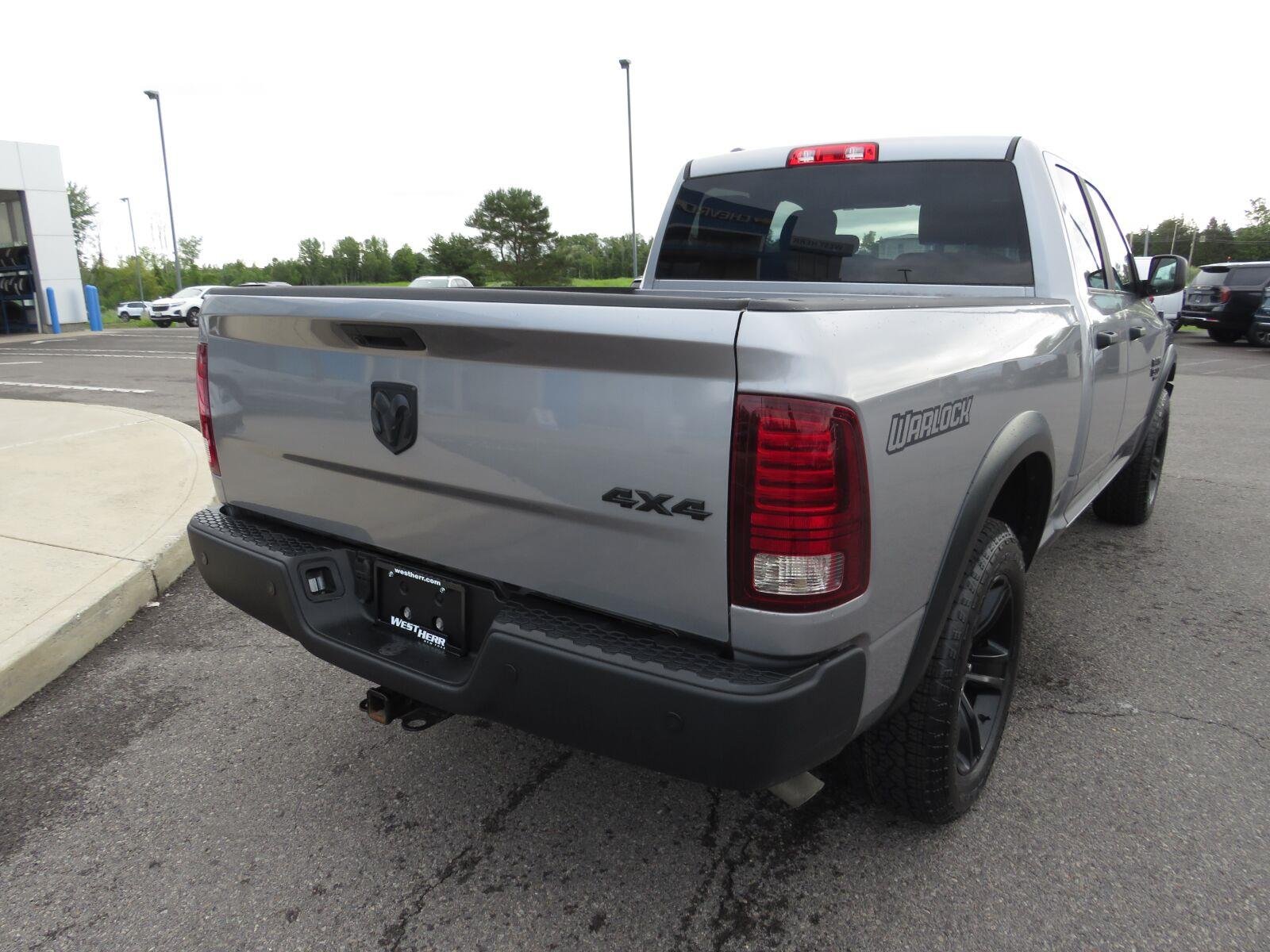 Used 2022 Billet Silver Metallic Clearcoat Ram Warlock image 8