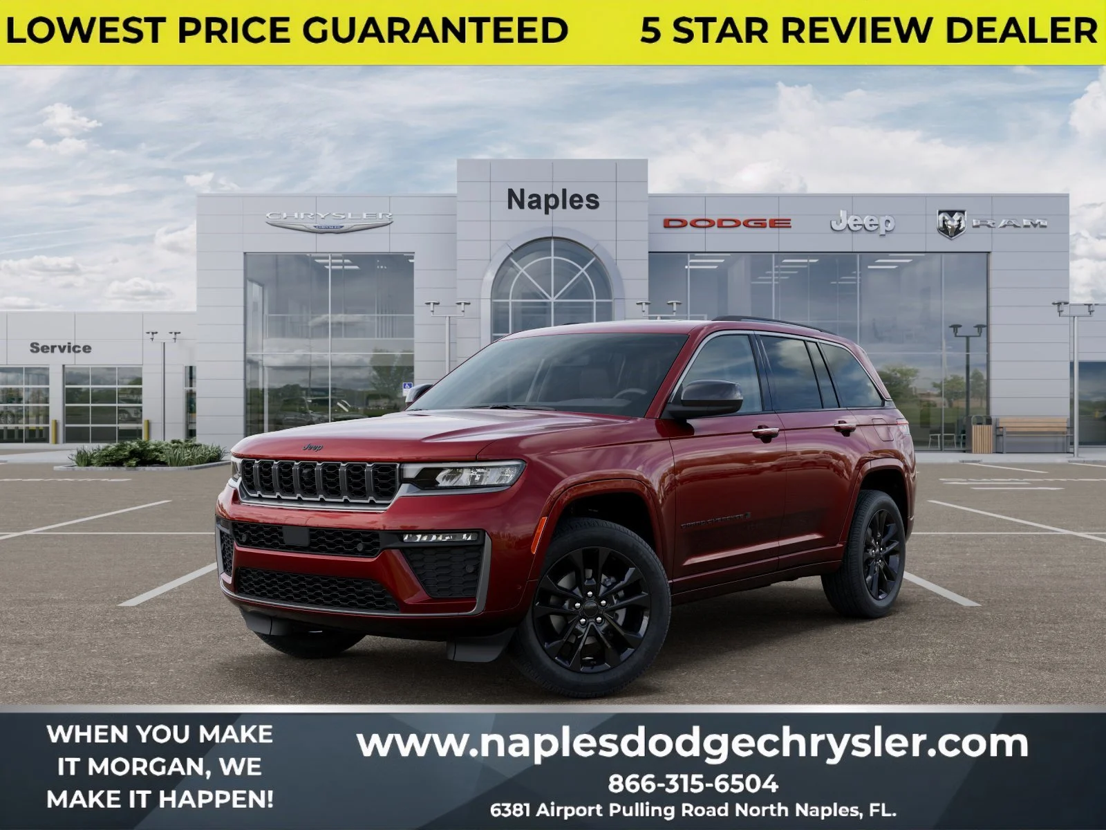 New 2026 Velvet Red Pearl-Coat Exterior Paint Jeep Limited Reserve image 1