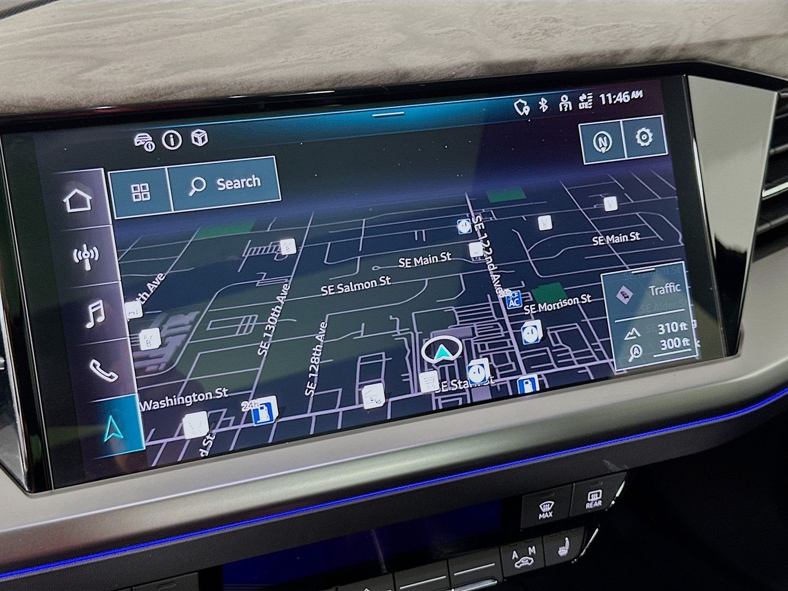 Used 2023 Blue Metallic Audi Premium Plus Black Optic Pano Roof image 12