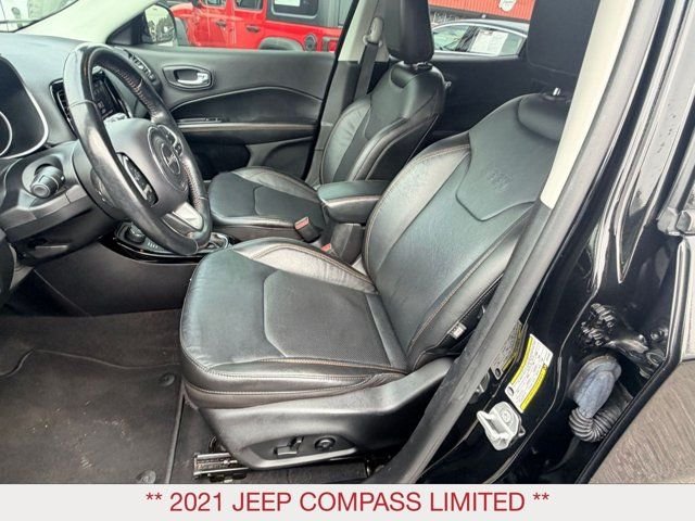 Certified Used 2021 Black Jeep Limited image 11