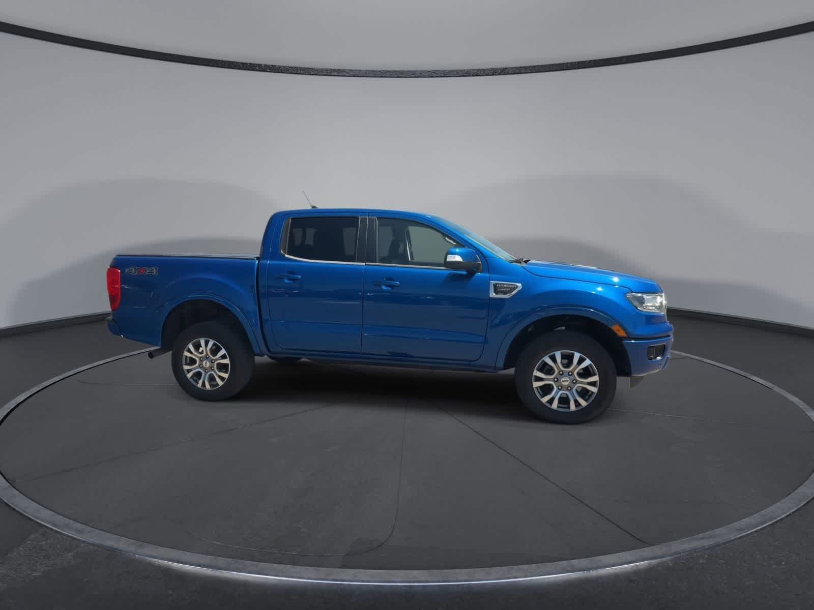 Used 2020 Lightning Blue Metallic Ford LARIAT image 9
